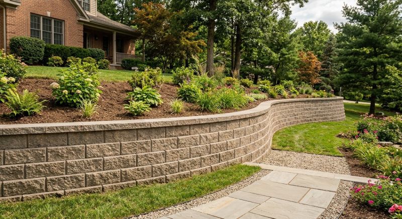 Block Retaining Wall Installation in Ventura County, CA