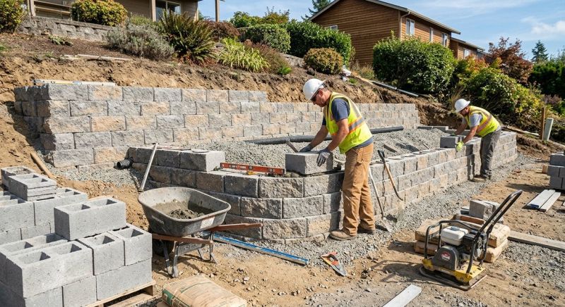 Hardscape Wall Construction in Sanford, FL