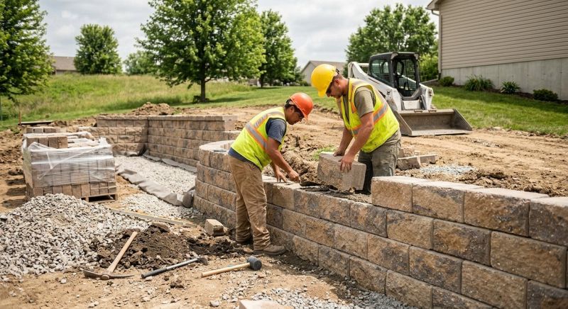 Hardscape Wall Construction in Pasco County, FL