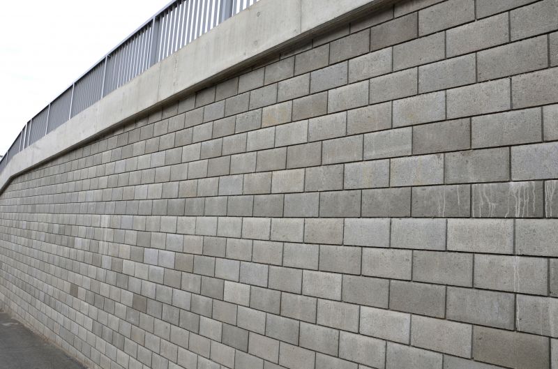 Retention Wall Construction in Rockwall, TX