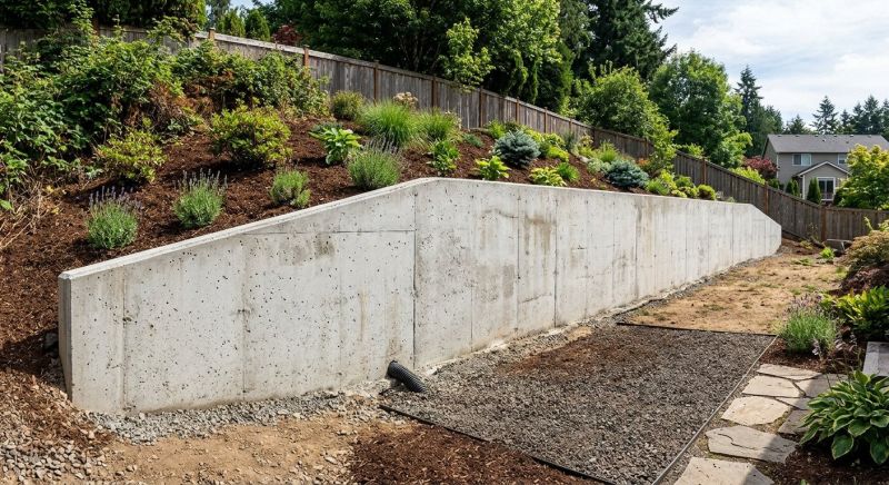 Retention Wall Construction in Lakeland, FL