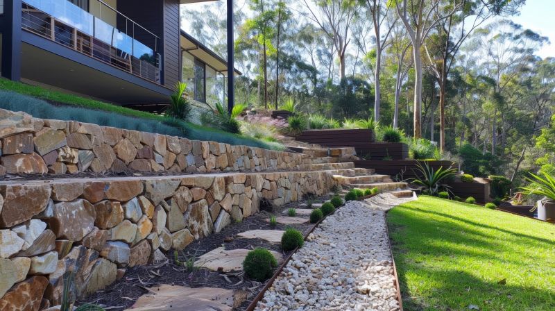 Landscape Wall Construction in Marin County, CA