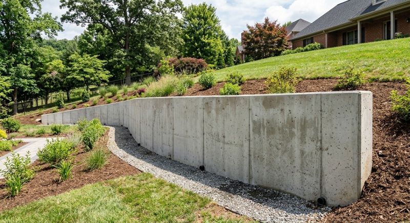 Retaining Wall Installation in Aiken, SC