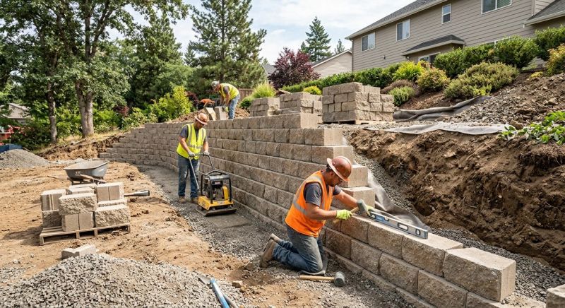 Retaining Wall Replacement in Melbourne, FL