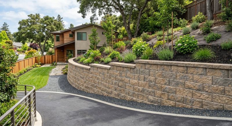 Retention Wall Installation in Tampa, FL