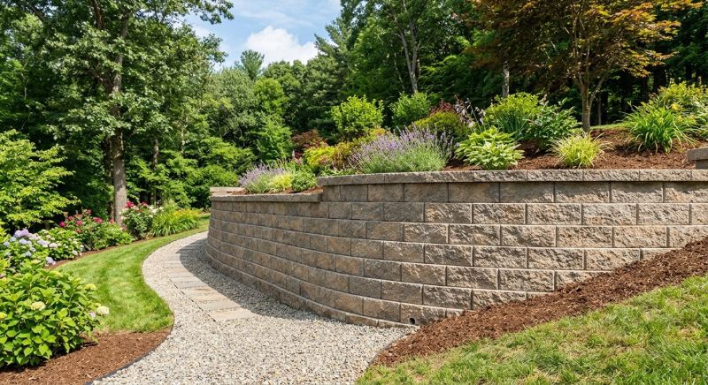 Retention Wall Installation in Melbourne, FL