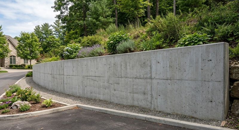 Retention Wall Installation in Santa Rosa, CA