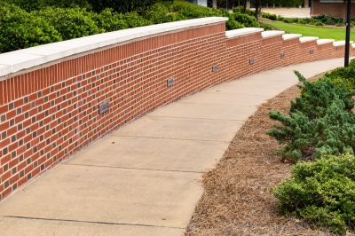 Brick Retaining Wall Repair!