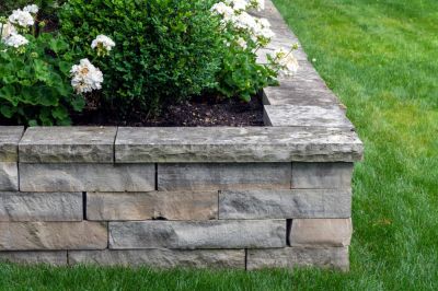 Stone Retaining Wall Repair!